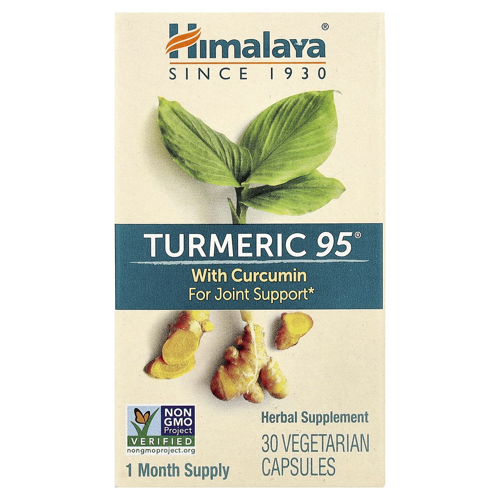 Куркумин Himalaya Turmeric 95®, 30 растительных капсул — фото 2