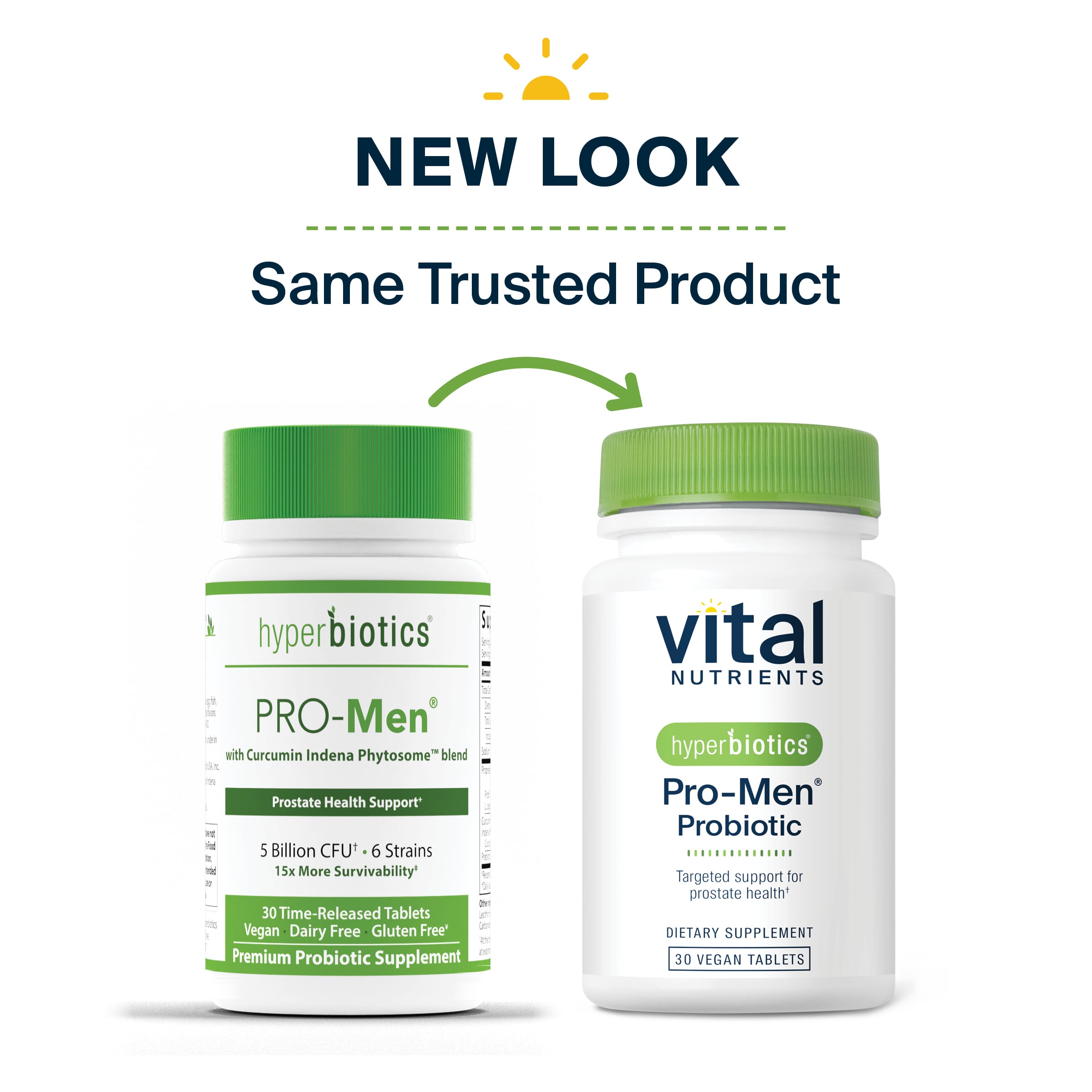 Пробиотик Vital Nutrients Hyperbiotics® Pro-Men® 30 Vegan Tablets, таблетки