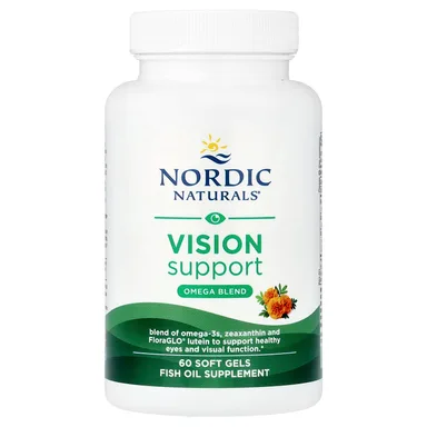 Фото товара: Омега-комплекс Nordic Naturals Vision Support, 60 мягких капсул