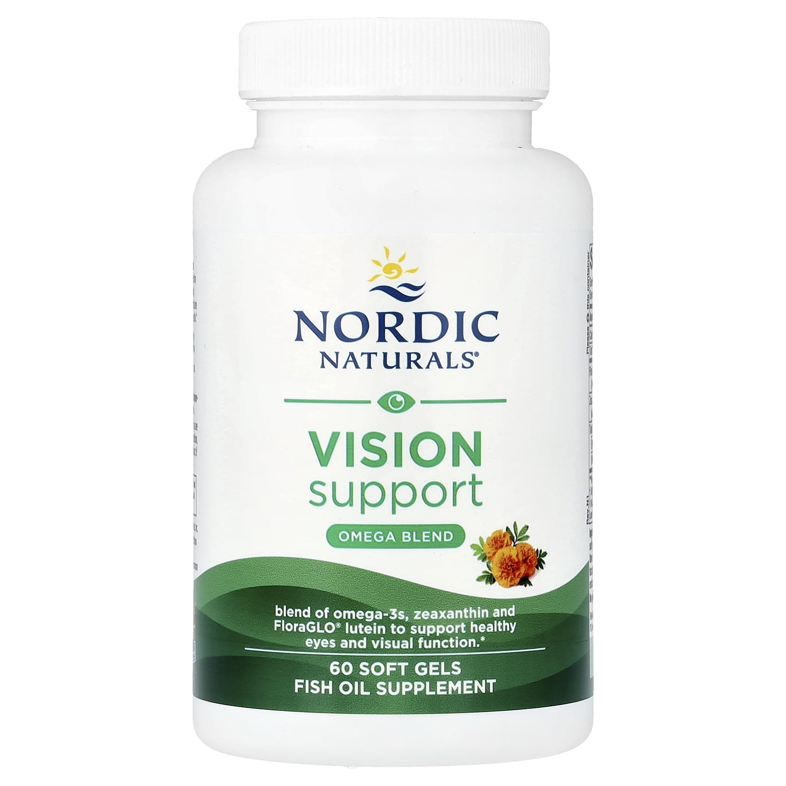 Омега-комплекс Nordic Naturals Vision Support, 60 мягких капсул