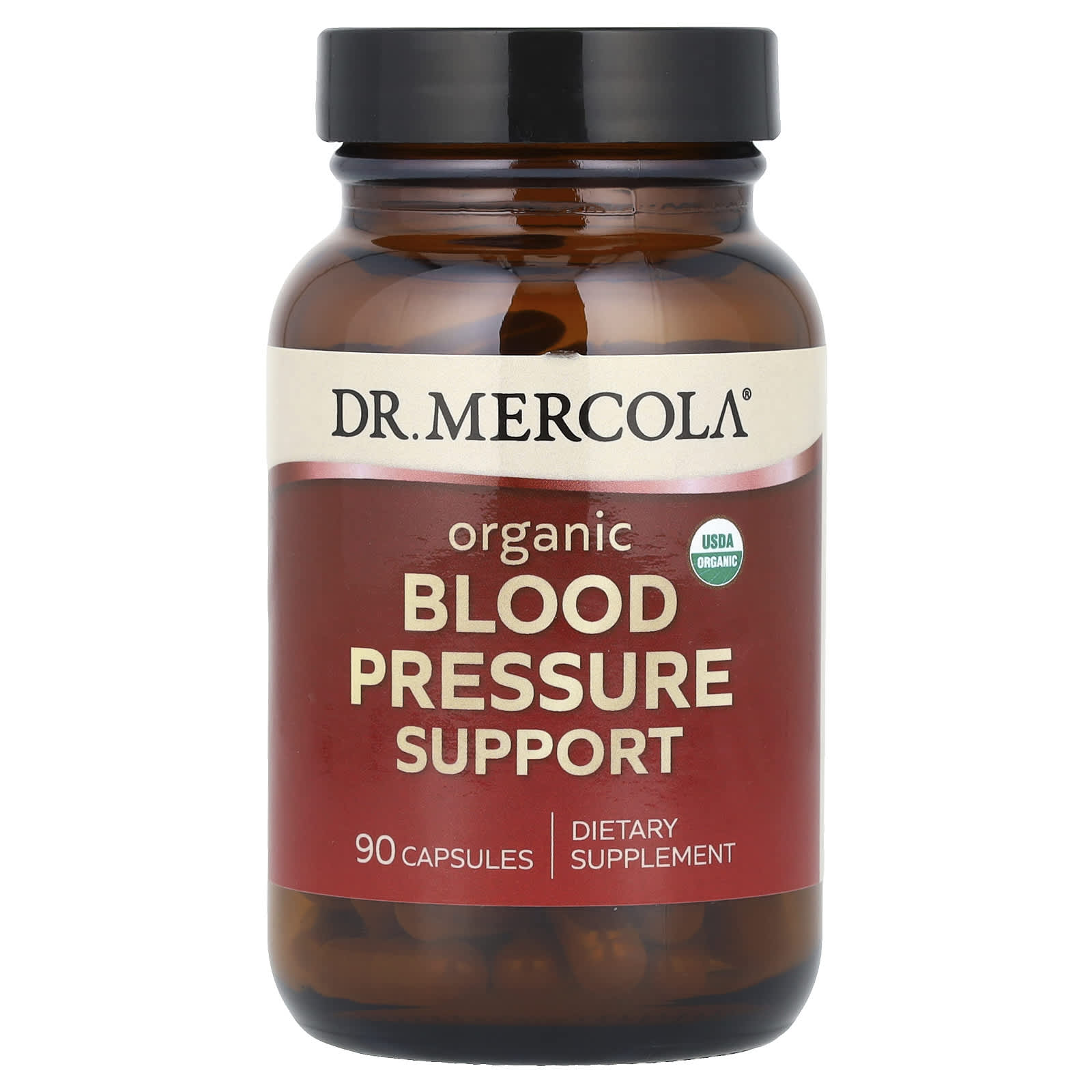 Поддержка артериального давления Dr. Mercola, 90 капсул