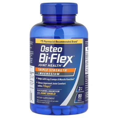 Фото товара: Магний Osteo Bi-Flex Joint Health Triple Strength 80 Coated Tablets, таблетки