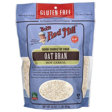 Хлопья Bob's Red Mill Oat Bran Hot, 454 г