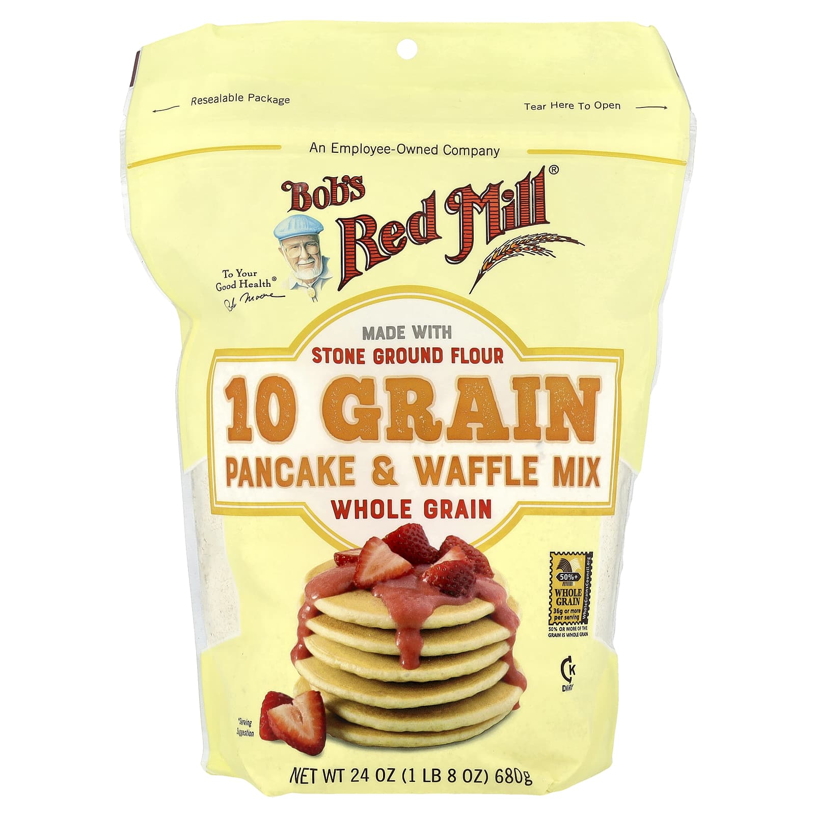Смесь для блинов и вафель Bob's Red Mill, 680 г