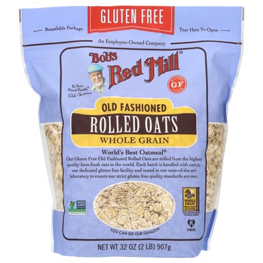Овсяные хлопья Bob's Red Mill Whole Grain, 907 г