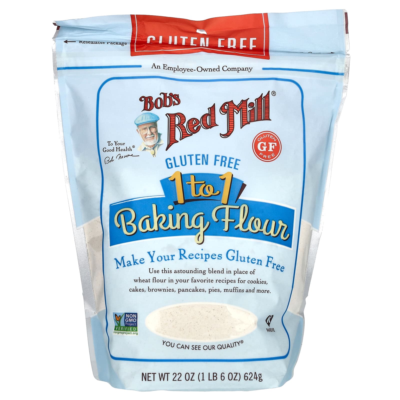 Мука Bob's Red Mill 1 to 1 Baking, 624 г