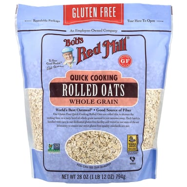 Овсяные хлопья Bob's Red Mill Quick Cooking Whole Grain, 794 г