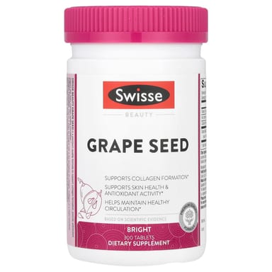 Виноградные косточки Swisse, вкус Grape Seed, 300 таблеток