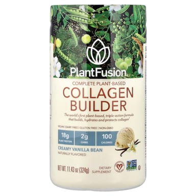 Коллаген PlantFusion Complete Plant-Based Builder, вкус Creamy Vanilla Bean, 324 г