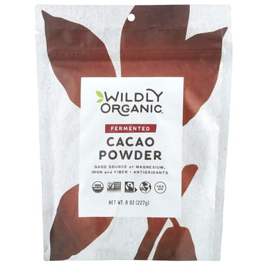 Какао-порошок Wildly Organic Fermented, 227 г