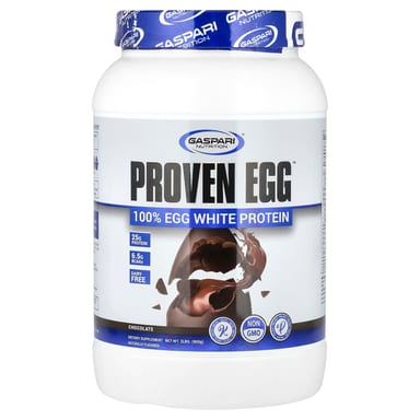 Шоколад Gaspari Nutrition Proven Egg™ 100% Egg White Protein, вкус Chocolate, 900 г