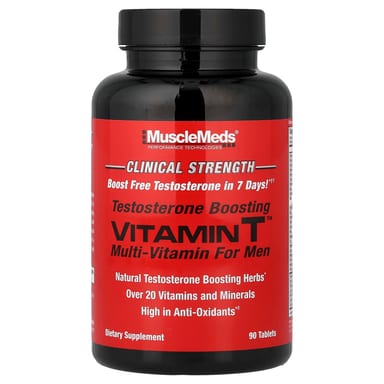 Мультивитамины MuscleMeds Vitamin T™ Testosterone Boosting For Men, 90 таблеток