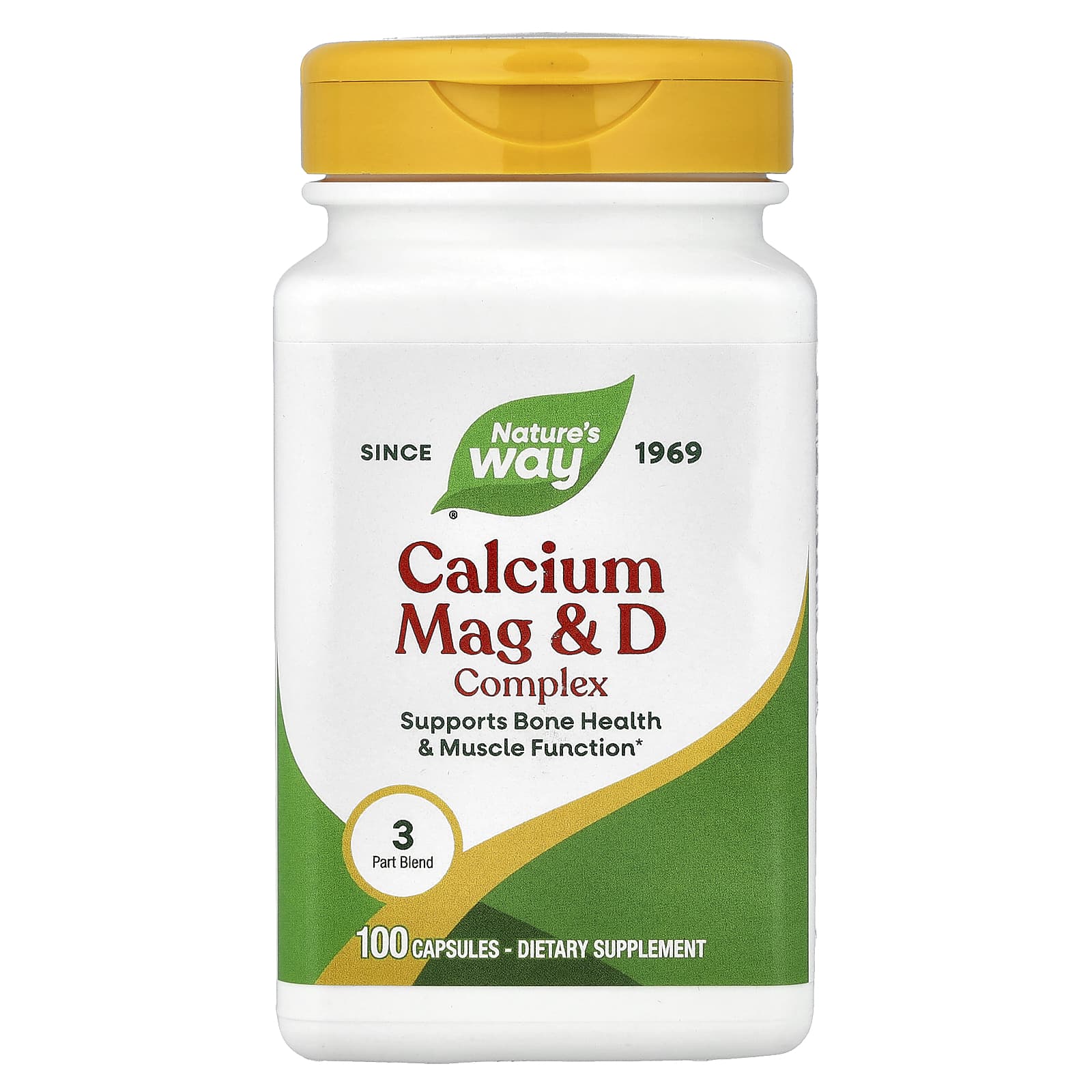 Кальций Nature's Way Mag & D Complex, 100 капсул