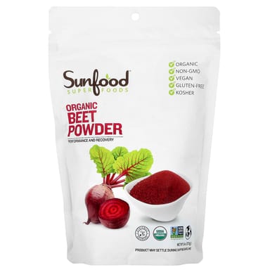 Порошок Sunfood Organic Beet, 227 г