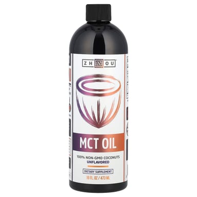 Масло Zhou Nutrition MCT, без вкуса, 473 мл