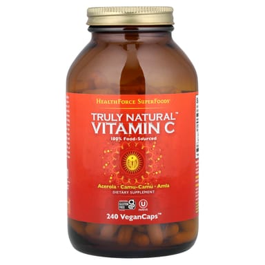 Витамин C HealthForce Superfoods Truly Natural™ 240 Vegan Caps
