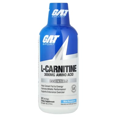 L-карнитин GAT Sport L-Carnitine, вкус Blue Raspberry, 473 мл