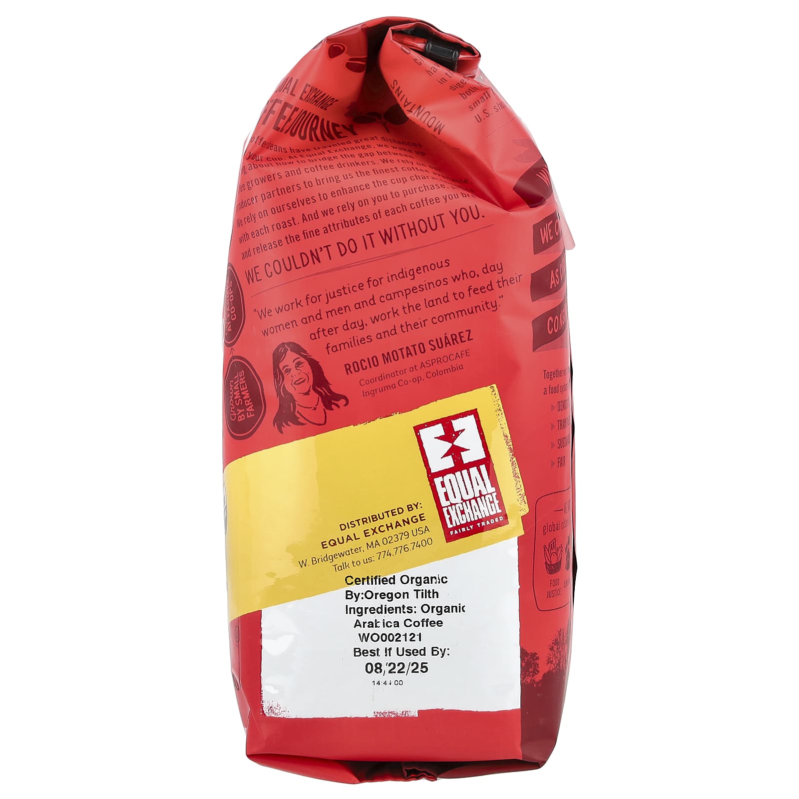 Кофе Equal Exchange Organic Love Buzz Whole Bean French Roasts, 340 г — фото 2