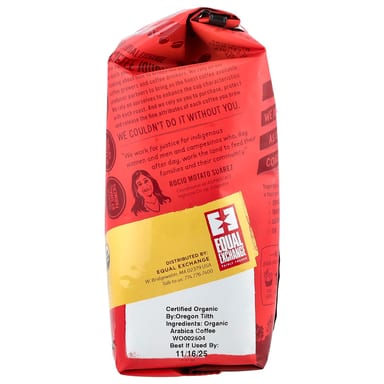 Кофе Equal Exchange Organic Ground Full City Roast, оттенок Decaffeinated, 340 г