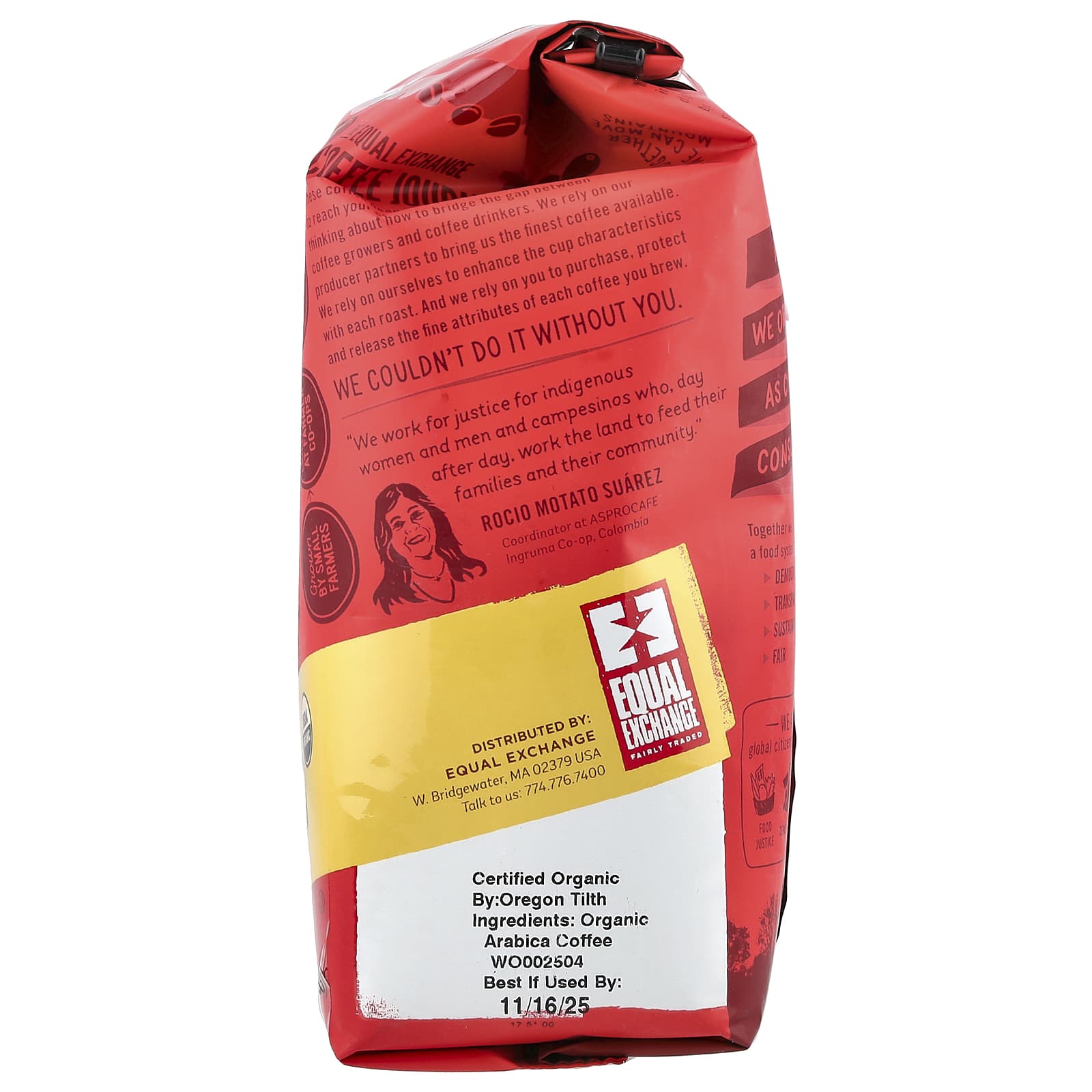 Кофе Equal Exchange Organic Ground Full City Roast, оттенок Decaffeinated, 340 г