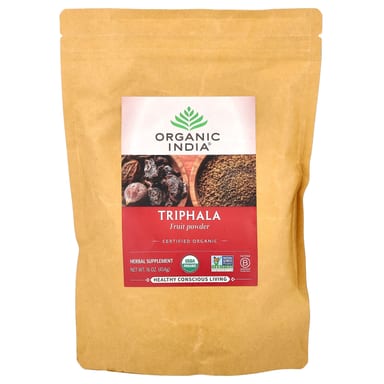 Трифала Organic India Fruit Powder, 454 г, порошок