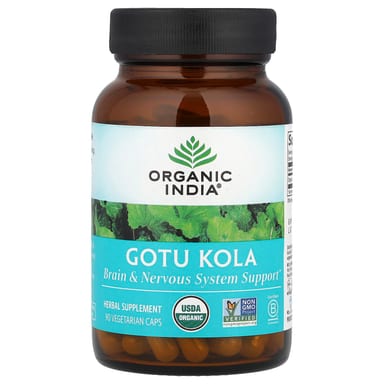Готу кола Organic India Gotu Kola, 350 мг, капсулы