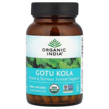 Фото товара: Готу кола Organic India Gotu Kola, 350 мг, капсулы