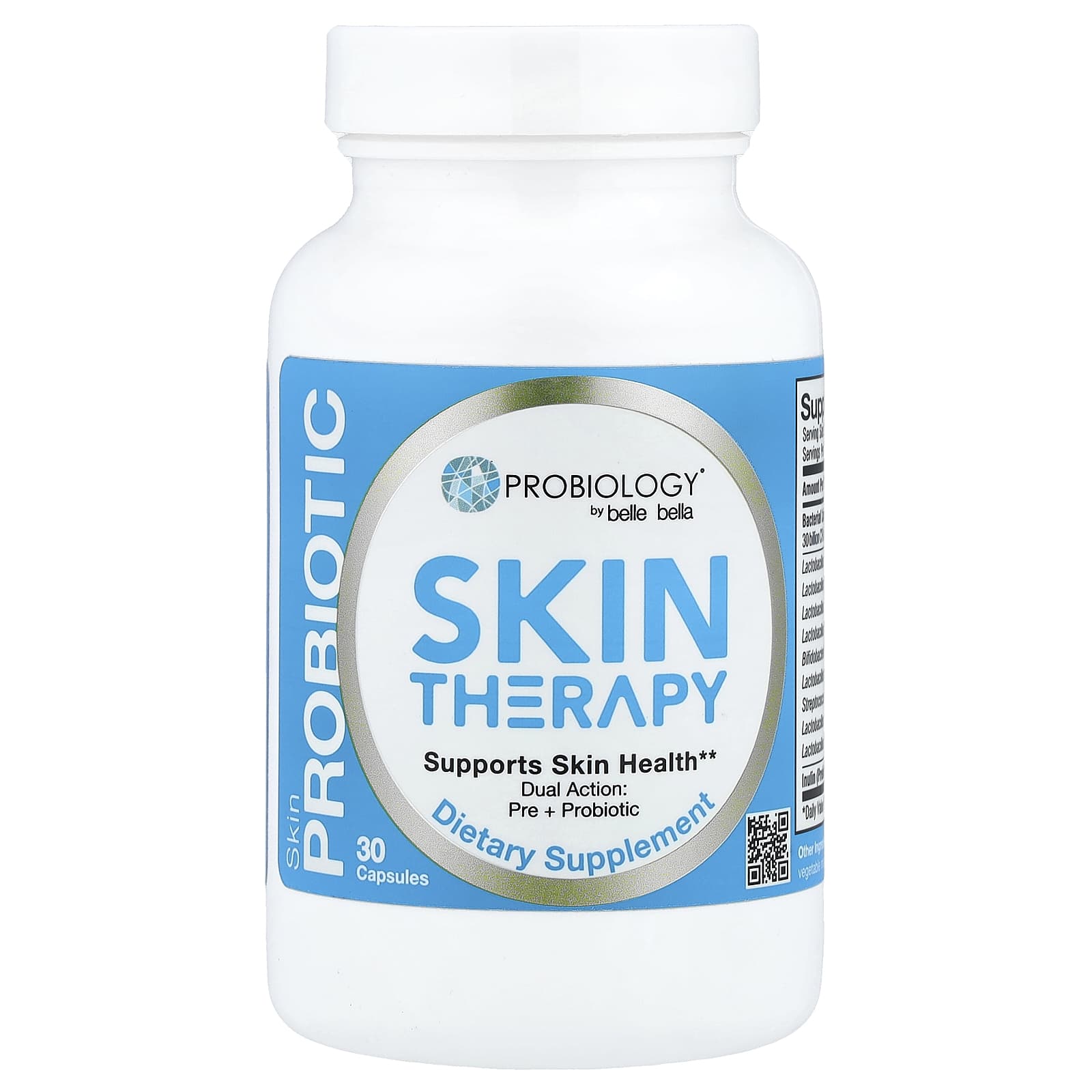 Пробиотик Belle+Bella Probiology® Skin Therapy, 15 млрд КОЕ, 30 капсул