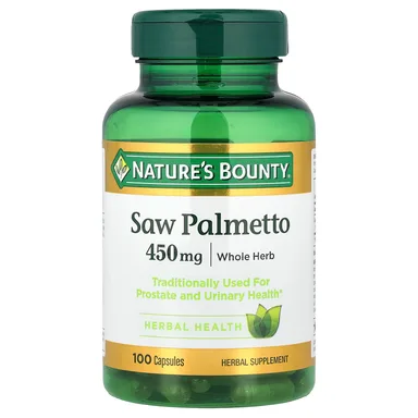 Фото товара: Пальметто Nature's Bounty, 450 мг, 100 капсул