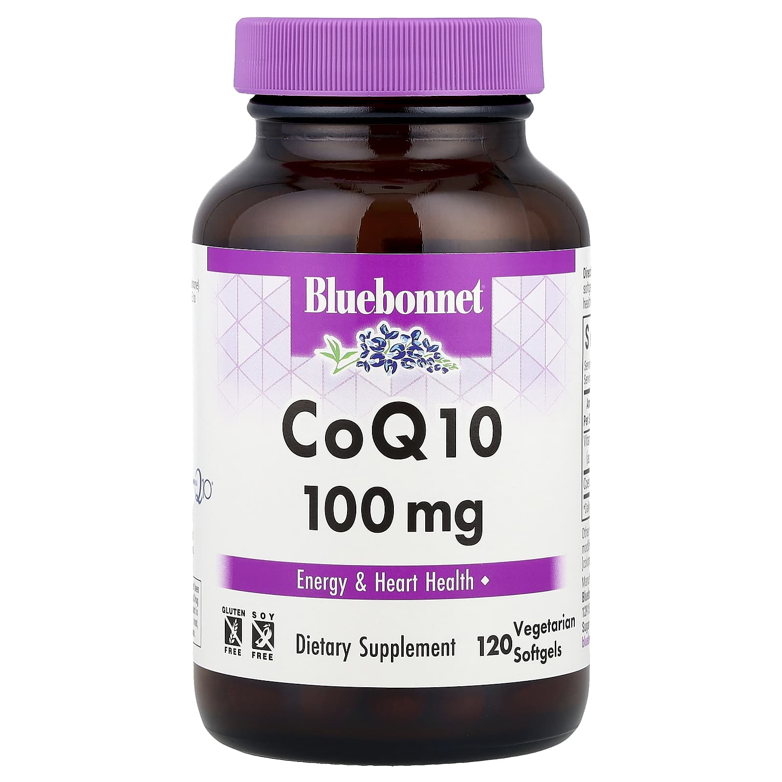 Коэнзим Q10 Bluebonnet Nutrition, 120 мягких капсул