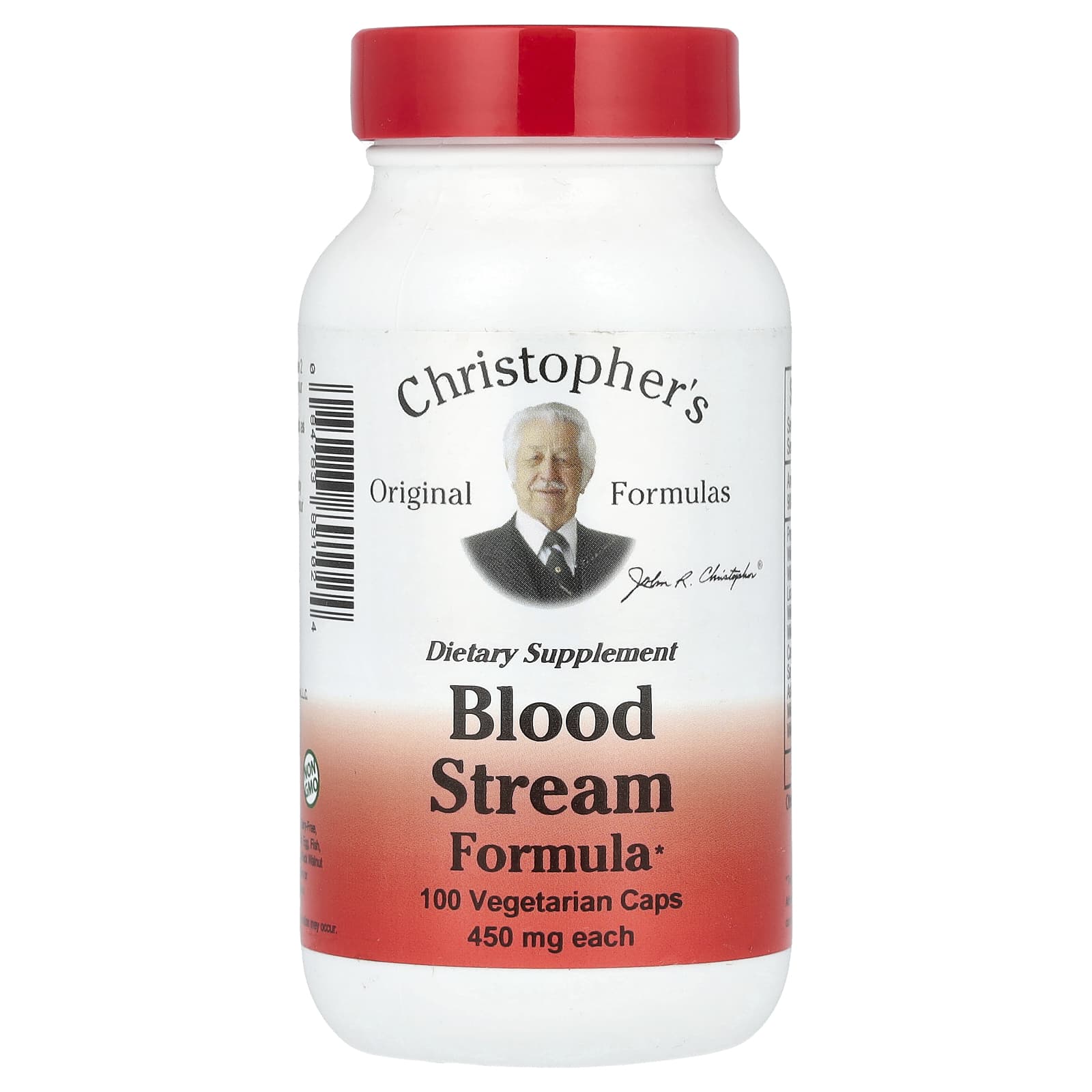 Комплекс Christopher's Original Formulas Blood Stream, оттенок 100 Vegetarian Caps