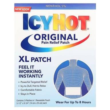 Патч для облегчения боли Icy Hot, XL, 3 штуки