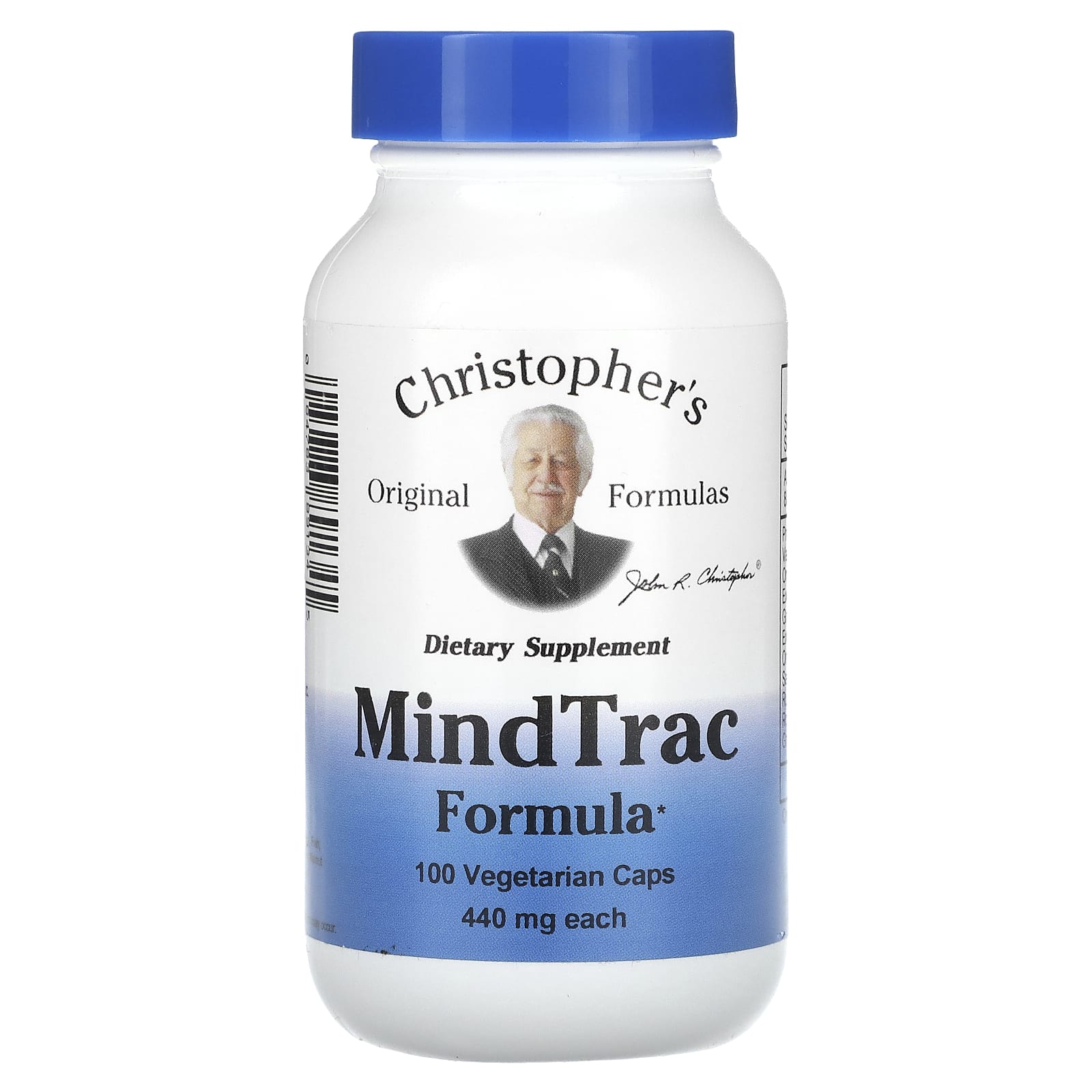 Комплекс Christopher's Original Formulas MindTrac, оттенок 100 Vegetarian Caps, 440 мг