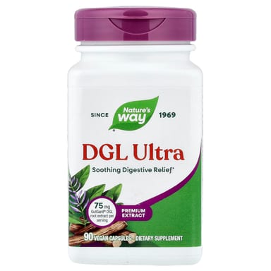 DGL Nature's Way Ultra, 90 растительных капсул