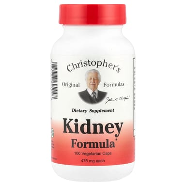 Комплекс Christopher's Original Formulas Kidney, оттенок 100 Vegetarian Caps, 475 мг