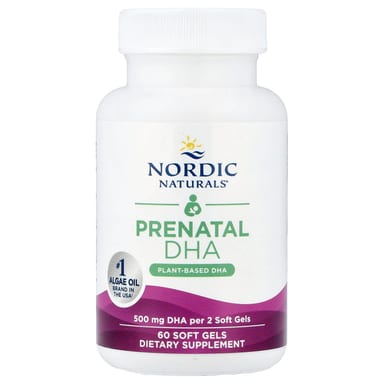 DHA для беременных Nordic Naturals, 250 мг, 60 софтгелей
