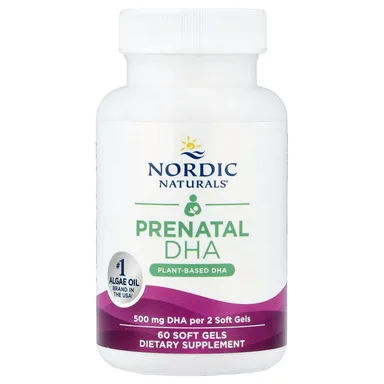 Фото товара: DHA для беременных Nordic Naturals, 250 мг, 60 софтгелей