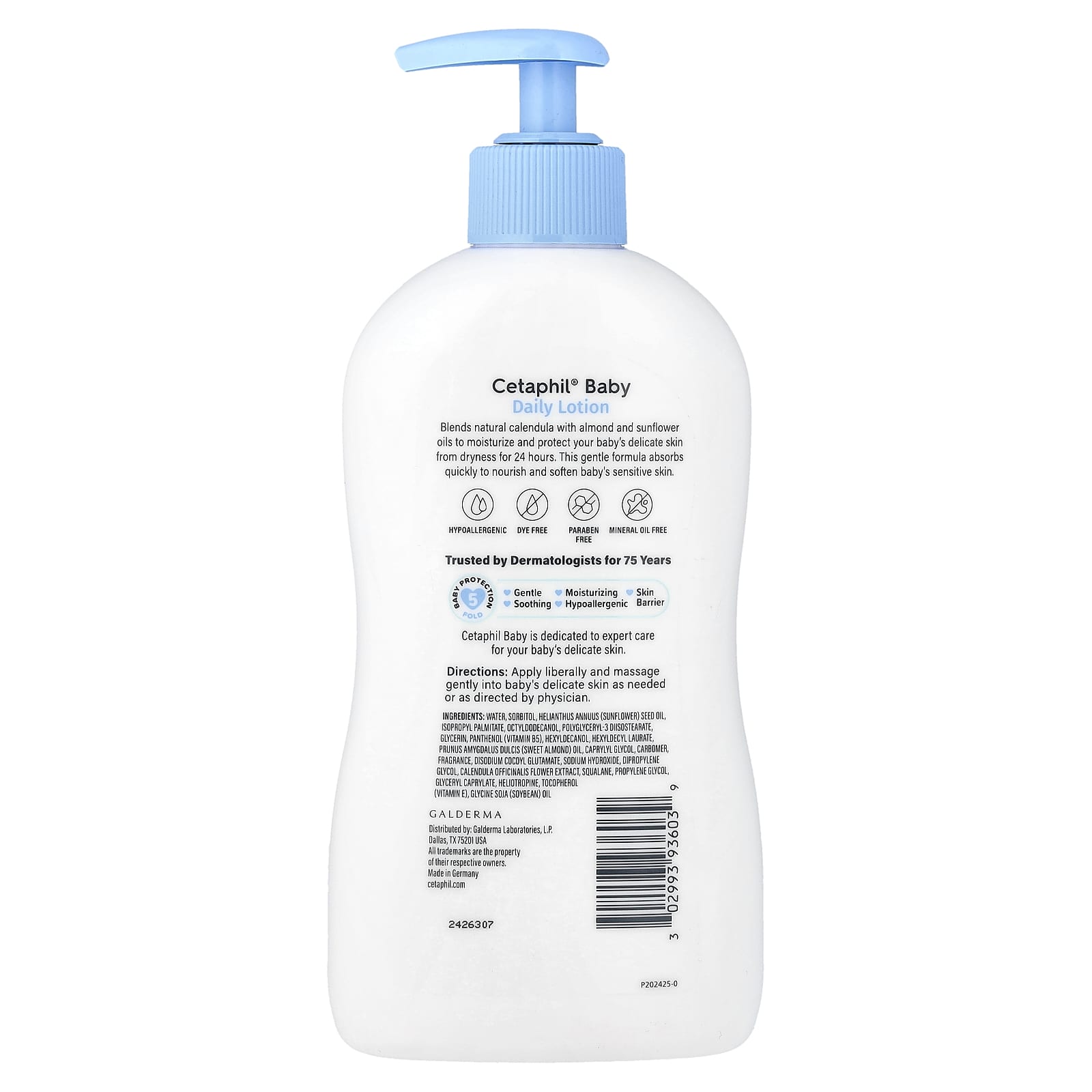 Лосьон Cetaphil Daily, оттенок Baby, 399 мл — фото 2