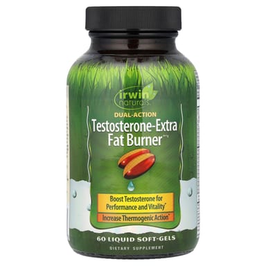 Жиросжигатель Irwin Naturals Testosterone-Extra™, 60 мягких капсул
