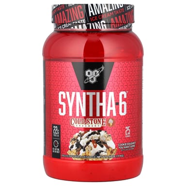 Протеин BSN Syntha-6® Powder Cold Stone Creamery Cookie Doughn't You Want Some™ 2.59 lb (1.17 kg), порошок