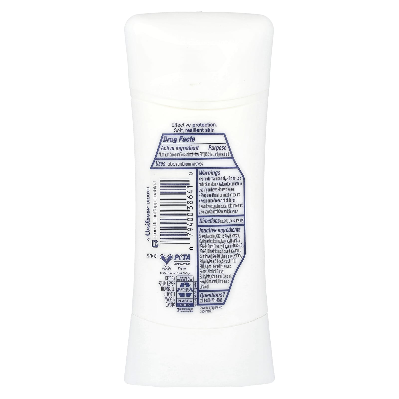 Антиперспирант Dove Advanced Care Deodorant Caring Coconut, 74 г — фото 2