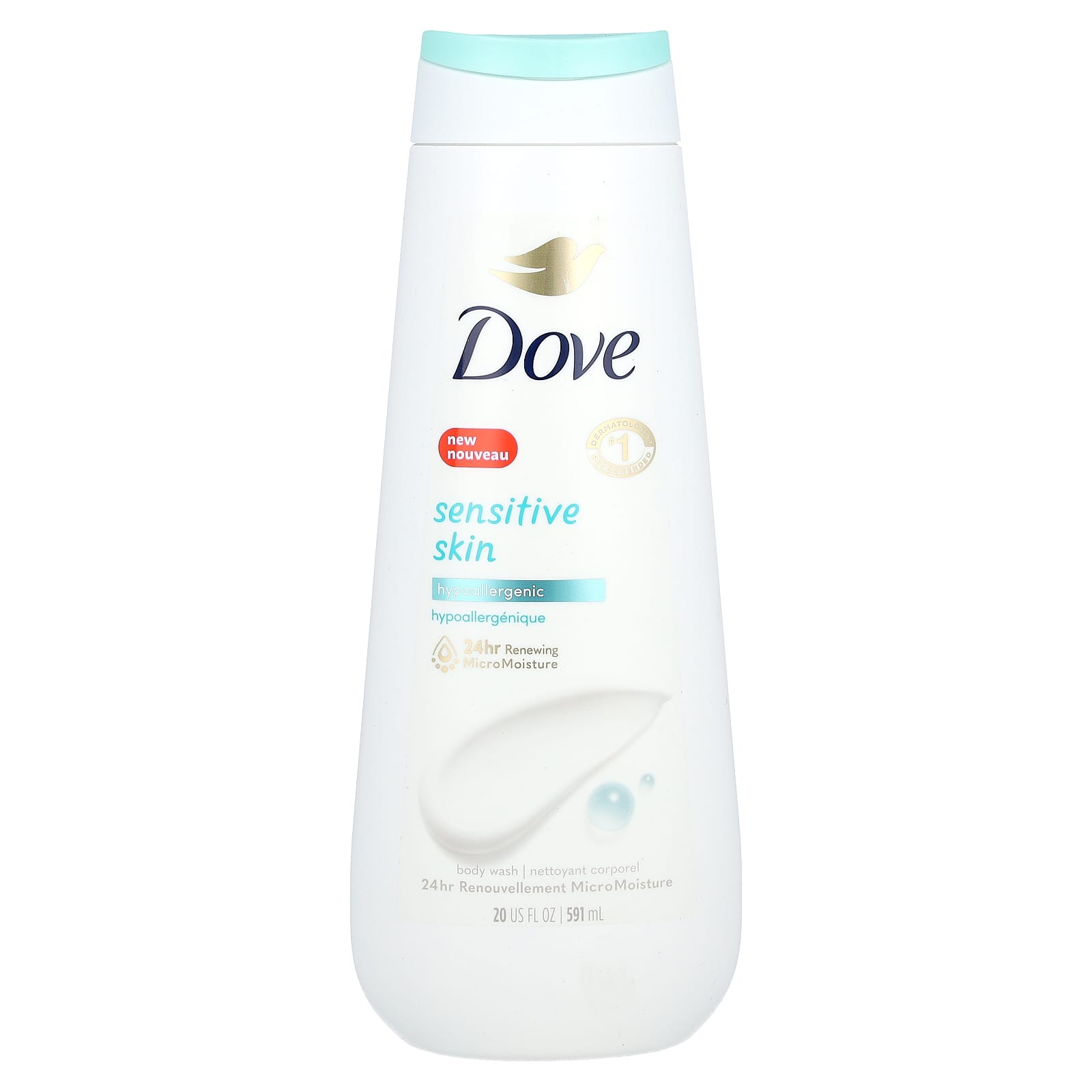 Гель для душа Dove Sensitive Skin, 591 мл