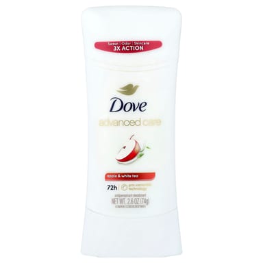 Антиперспирант Dove Advanced Care Deodorant Apple & White Tea, 74 г