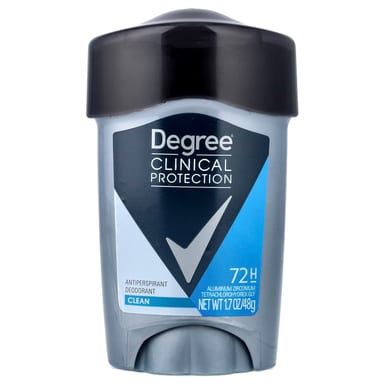 Антиперспирант Degree Clinical Protection Deodorant Soft Solid, оттенок Clean, 48 г
