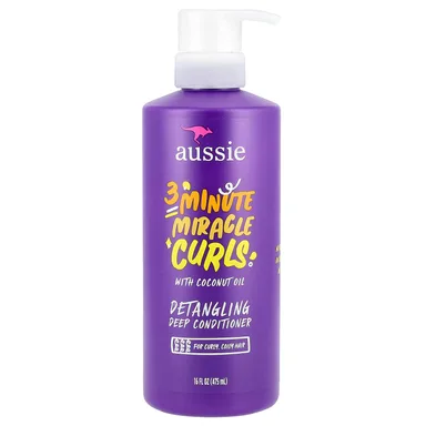 Фото товара: Кондиционер Aussie 3 Minute Miracle Curls Detangling Deep, аромат «With Coconut», 475 мл