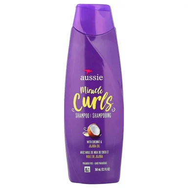 Фото товара: Масло жожоба Aussie Miracle Curls, аромат «Shampoo With Coconut & Jojoba Oil», 360 мл