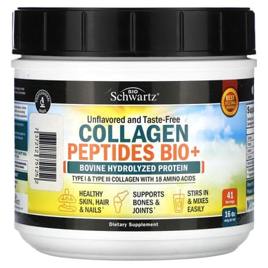 Коллаген BioSchwartz Peptides Bio, без вкуса, 454 г