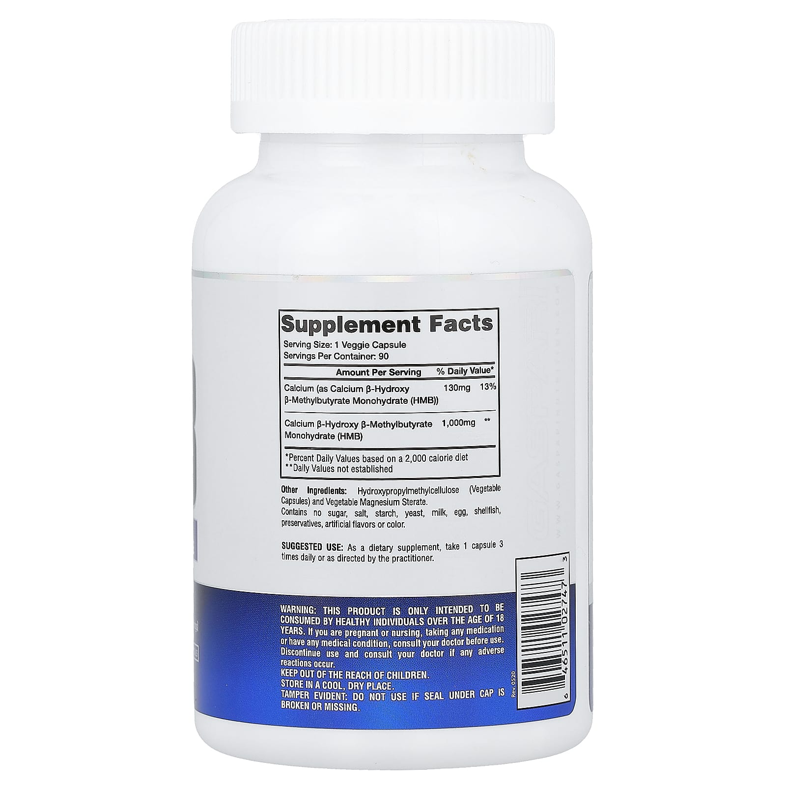 HMB Gaspari Nutrition, 90 капсул — фото 2