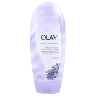 Гель для душа Olay Moisture Ribbons Plus Shea Lavender Oil, 532 мл, масло