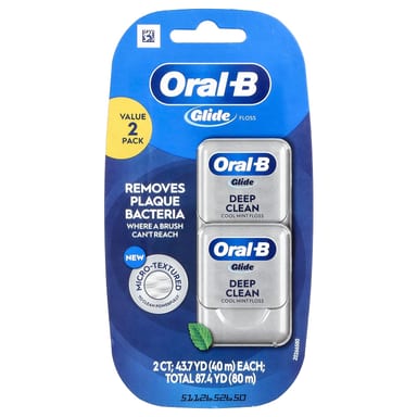 Зубная нить Oral-B, Cool Mint, 2 упаковки по 40 м